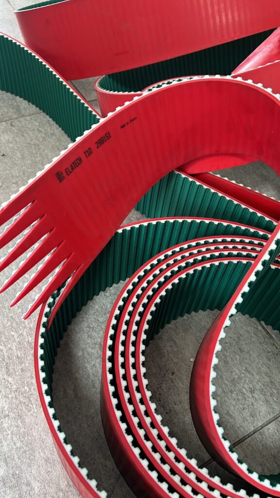 Elatech Linatex Kaplamalı Triger PAZ Dişli Kayış | Timing Belt Çözümleri